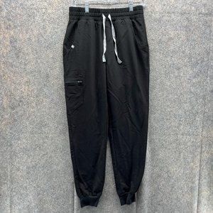 Figs Yola Scrub Women Small Ladies Black Skinny Nurse Technical Collection Soft